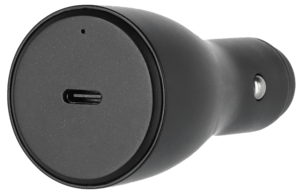 Autolaturi USB-C 12/24 V:n liitäntään, 65 W, musta