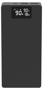 Powerbank snabbladdning USB-C, USB-A, 20 000 mAh