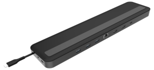 USB-C hub dockningsstation 12 portar, inkl. 2 HDMI