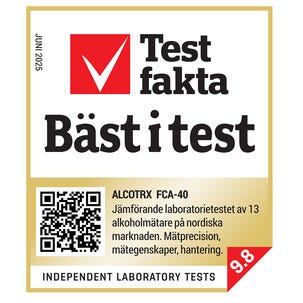 Alkometri FCA40, 6 suutinta