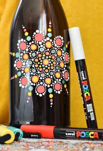 Posca PC-3M Kynä, perusvärit, 8 kpl, 0,9–1,3 mm