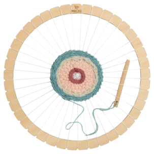 Micki rundt veveramme for barn 30 cm, fra 3 år