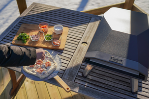 Coolest pizzaugn gasol utomhus