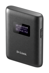 D-Link DWR-933 bærbar 4G LTE-ruter med modem, svart