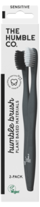 Tandborste Plant Based The Humble Co sensitive vuxen 2-pack