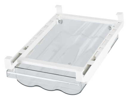 Kylskåpsförvaring ägg utdragbar, 20 x 30,5 x 8,5 cm