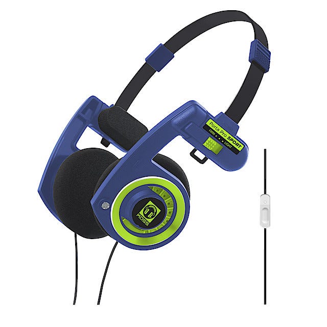 Koss PortaPro Sport hodetelefon med mikrofon | Clas Ohlson Koss Porta Pro Wireless trådløse hodetelefoner | Clas Ohlson