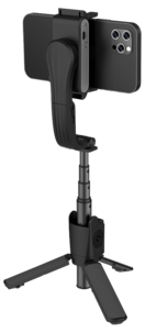 Hohem iSteady Q selfiepinne med tripod och fjärrutlösare