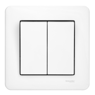 Schneider Exxact strömbrytare dubbeltrapp