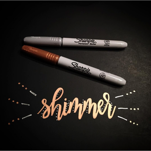 Sharpie Fine Point Metallic Permanent Marker märkpenna 1,4 mm