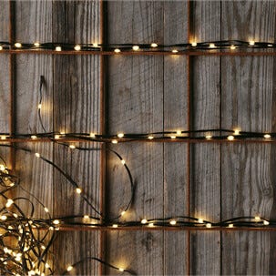 Mini LED Valoketju lämmin valkoinen, eri pituuksia