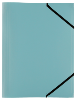 Gummibandsmapp A4 i PP-plast