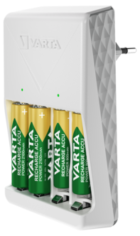 Varta Plug Charger batterilader, 2600 mAh