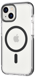 Suojakuori iPhone 14, grafiitinharmaa, Tech21 Evo Crystal