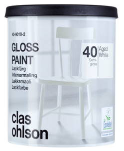 Interiørmaling halvblank glans 40, 0,75 liter
