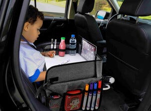 Lekbord för bil, resebricka barn, 41,5 x 36 x 10,5 cm