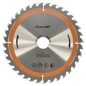 Cocraft sågklinga 210 x 30 x 2,0 mm, 36T