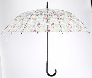 Paraply Blomster 100 cm