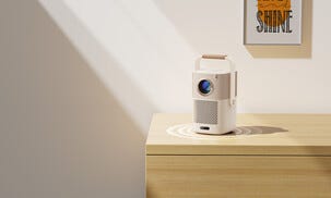 Yaber T2 Plus bärbar Full HD LCD projektor med NFC och JBL