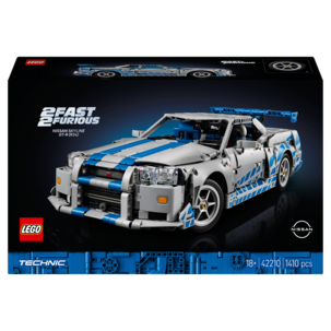LEGO Technic 2 Fast 2 Furious Nissan Skyline GT-R (R34) 42210, 18 år