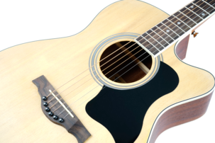 Gecko akustisk gitar med stålstrenger
