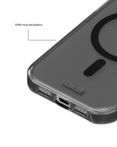 Holdit Transparent Case MagSafe iPhone 14 Pro mobildeksel