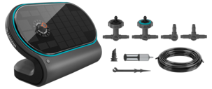 Gardena AquaBloom L sett med solcelledrevet dryppvanning, 30 planter