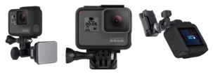 GoPro Helmet Front and Side Mount hjelmfeste