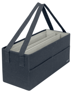 Leitz Office-In-A-Bag oppbevaringsveske til kontor, 3 rom