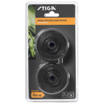 Trimmerspole till grästrimmer Stiga GT 500e, 2-pack