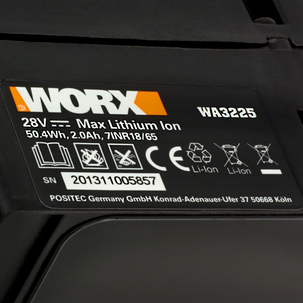 Batteri 28 V/2,0 Ah Worx Landroid WA3225