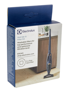 Filtersats EFKW2 Electrolux Well Q6-8/Clean 500 skaftdammsugare