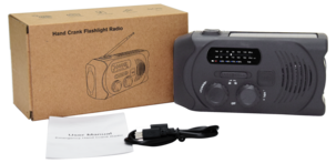 Exibel Dynamoradio aurinkokennolla ja varavirtalähteellä