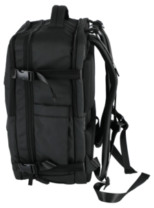 Weekendbag ryggsekk med PC-rom, svart, 22 l