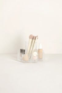 Lite, roterende sminkestativ, makeup organizer