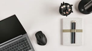 Trådlös optisk mus Exibel