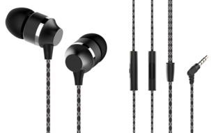 Hörlurar med mikrofon