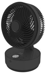 Bordvifte med timer 24 cm, sammenleggbar