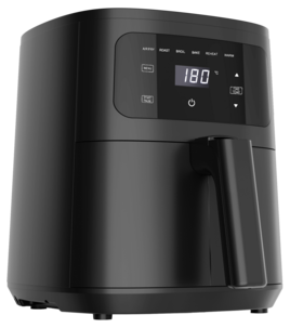 Airfryer XL med timer 5,8 liter, keramisk