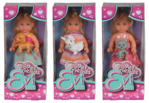 Evi Love, nukke ja eläin