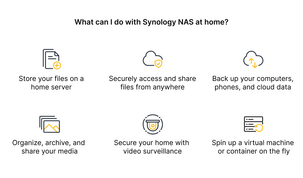 Synology DiskStation DS223 NAS, 2 brønner og sky