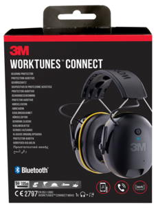 3M WorkTunes Connect hörselkåpor Bluetooth