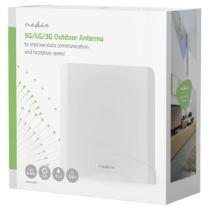 Nedis 5G-/4G-antenne for mobilt bredbånd 6 dB, ANOR5G20WT