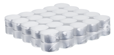 Värmeljus stearin, 50-pack, 100 procent stearin