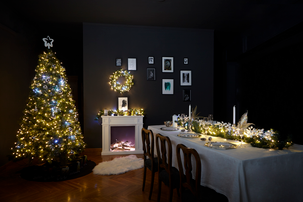 Twinkly Strings RGB LED-lysslynge utendørs/innendørs