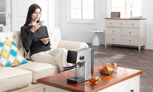 Xiaomi espressomaskin halvautomatisk med mjölkskummare