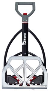 Hopfällbar transportkärra