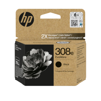 HP 308e EvoMore bläckpatron original svart