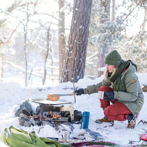 Primus OpenFire stekhäll för lägereld, rostfritt stål
