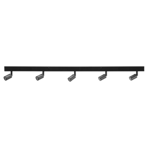 Northlight Leon taklampa med 5 spotlights, 80 cm
